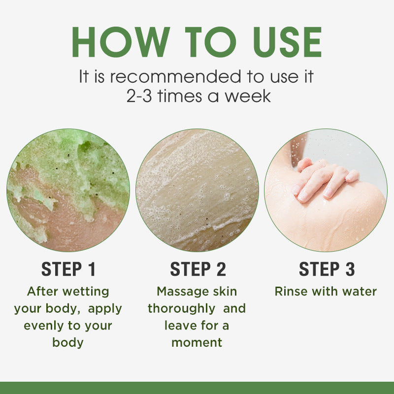 Avocado Facial Scrub Sea Salt Exfoliating