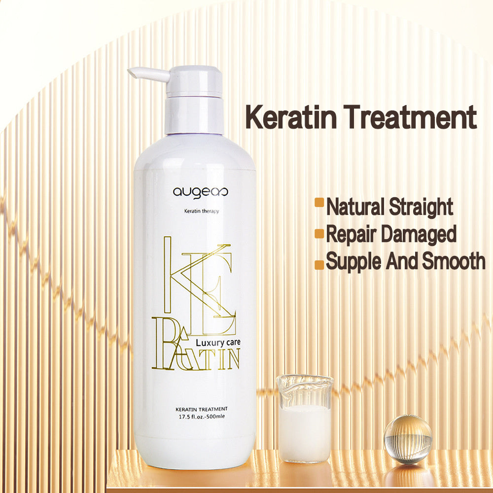 Keratin Care Hair Correction Baked Oil Straightening