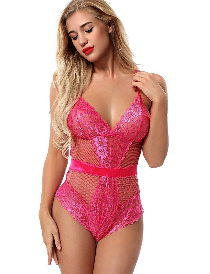 Hollow Women's One-piece Underwear