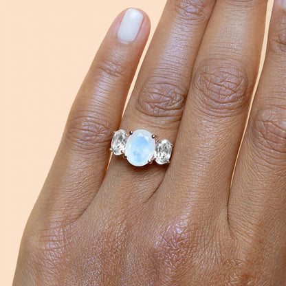 Micro Zircon Rose Gold Ring Women's Simple Light Luxury Jewelry