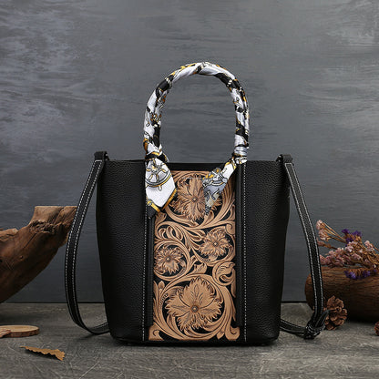 Fashion New Embossed Leather Women's Bag