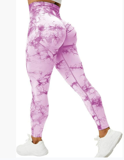 Smoke Series 2 Printed Sports Leggings Fitness Pants
