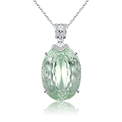 Light Luxury Natural Gem Necklace Pendant