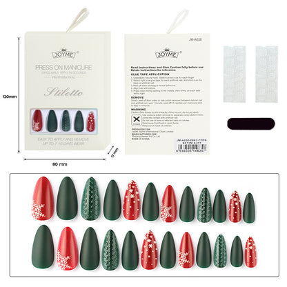 Christmas Nails Nail Tip Wear Supplies