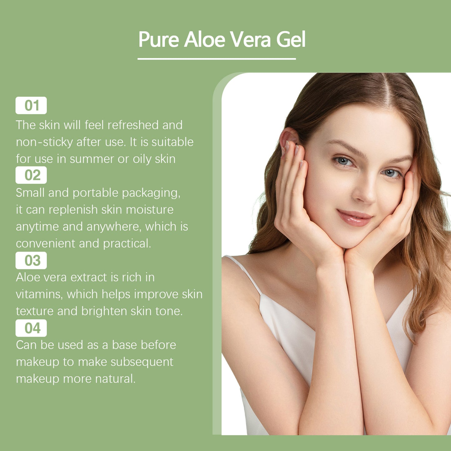 Aloe Skin Care Gel Facial Hydrating