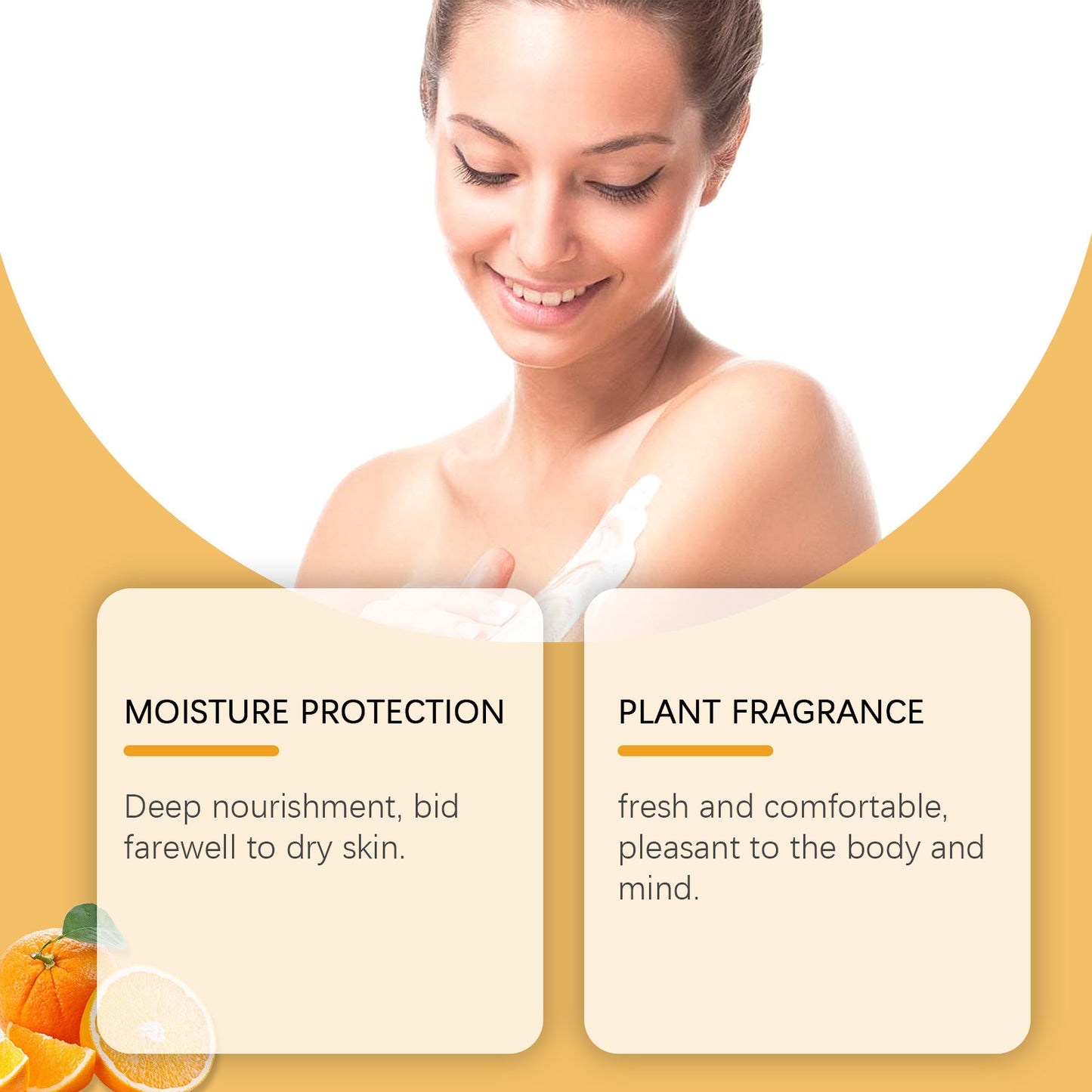 Fragrant Citrus Body Skin Care Set Gentle Moisturizing And Hydrating