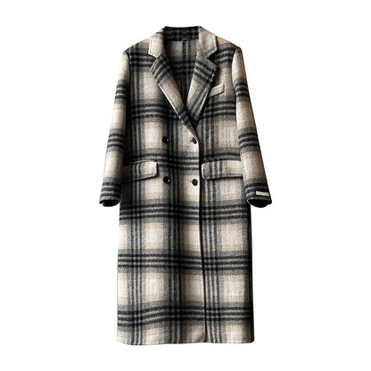 Retro Double-faced Woolen Goods Coat