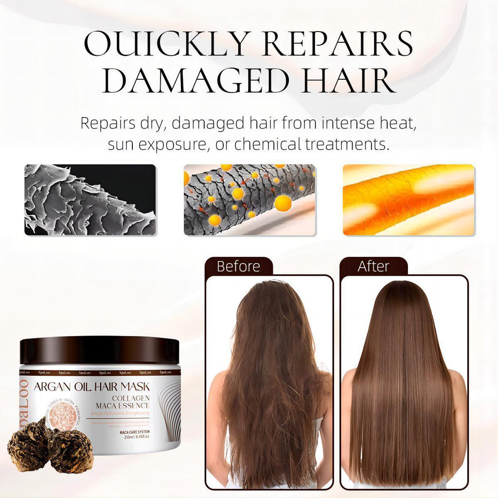 Moisturizing Argan Oil Hair Mask Conditioner, photo 10 of 12