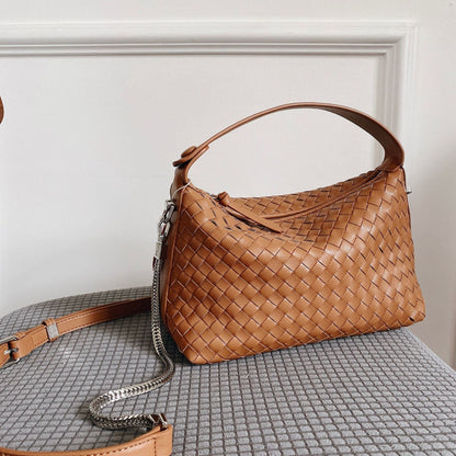 Women's Fashion Personality Hand-woven Leather Small Bag