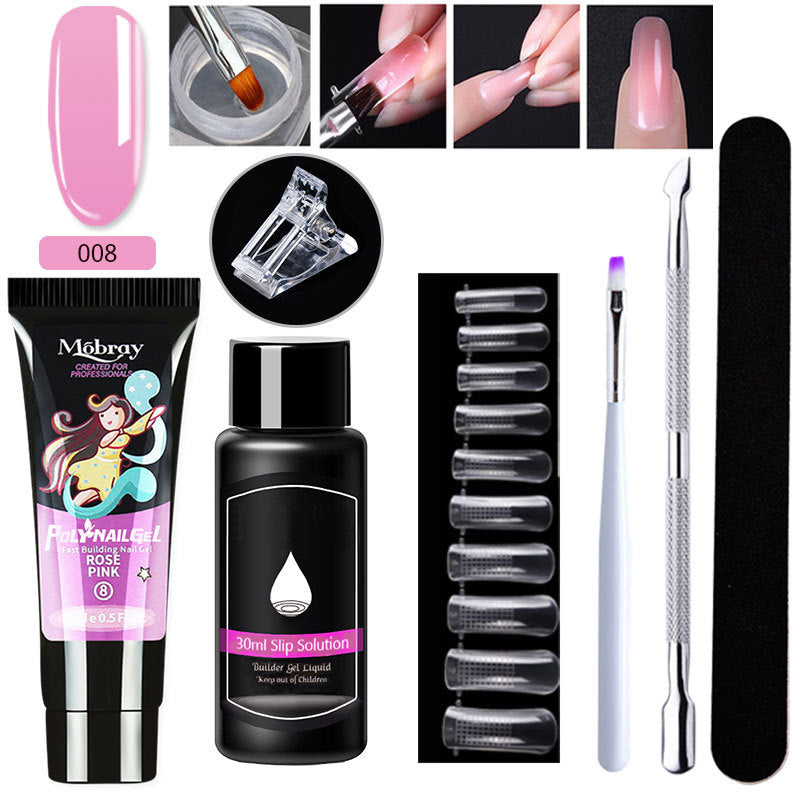 7-Piece Nail Art Crystal Extender Set