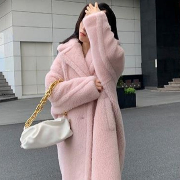 Fashionable And Stylish Faux Shearling Coat