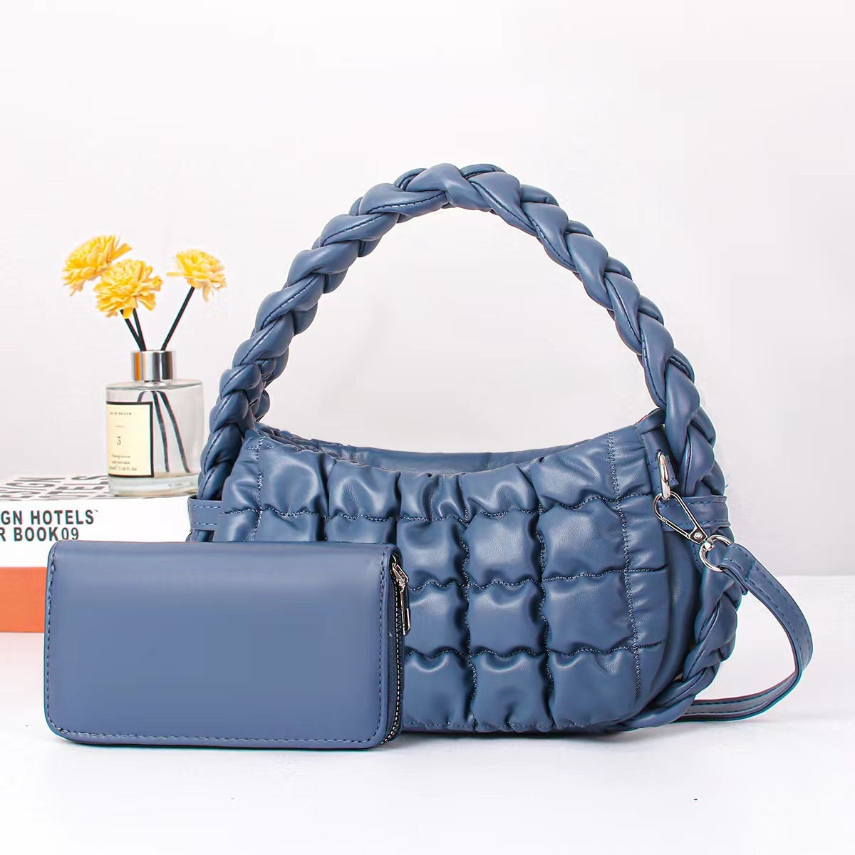 Soft Leather Bag Women's Crossbody Portable Cloud Bag