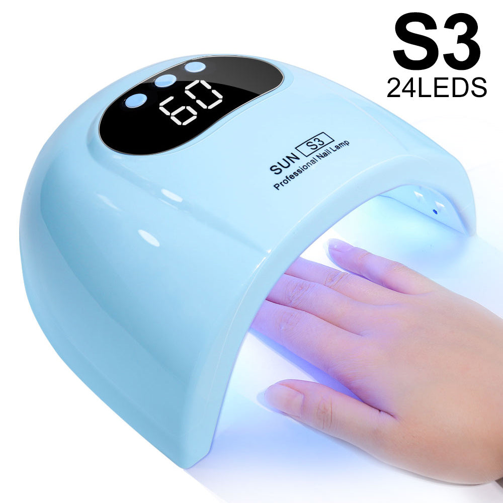 UV Nail Lamp, UV Light For Gel Nails LED Nail Dryer With 3 Timer, Smart Sensor, LCD Display Fast Curing Gel Nail Polish Nail Art Tools Manicure Accessories