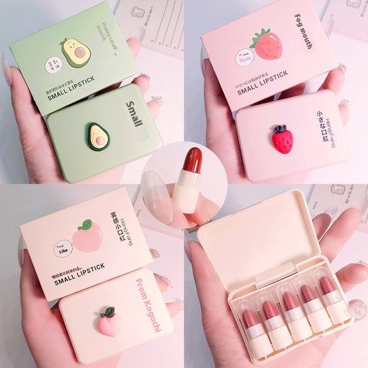 Fog Feeling Capsule Lipstick Matte Finish White Sample