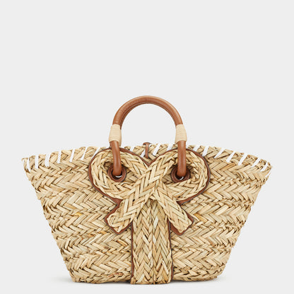 Women's Bowknot Knot Walton Basket Bag