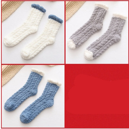 Women Thermal Fluffy Socks Autumn Winter Warm Socks