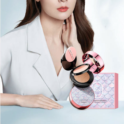 Double Layer Cushion Foundation Combination Improve Skin Color Concealer