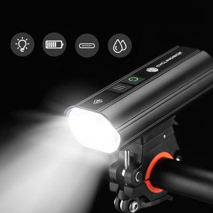 Bicycle Light Mountain Bike Light 1800 Lumens Flashlight