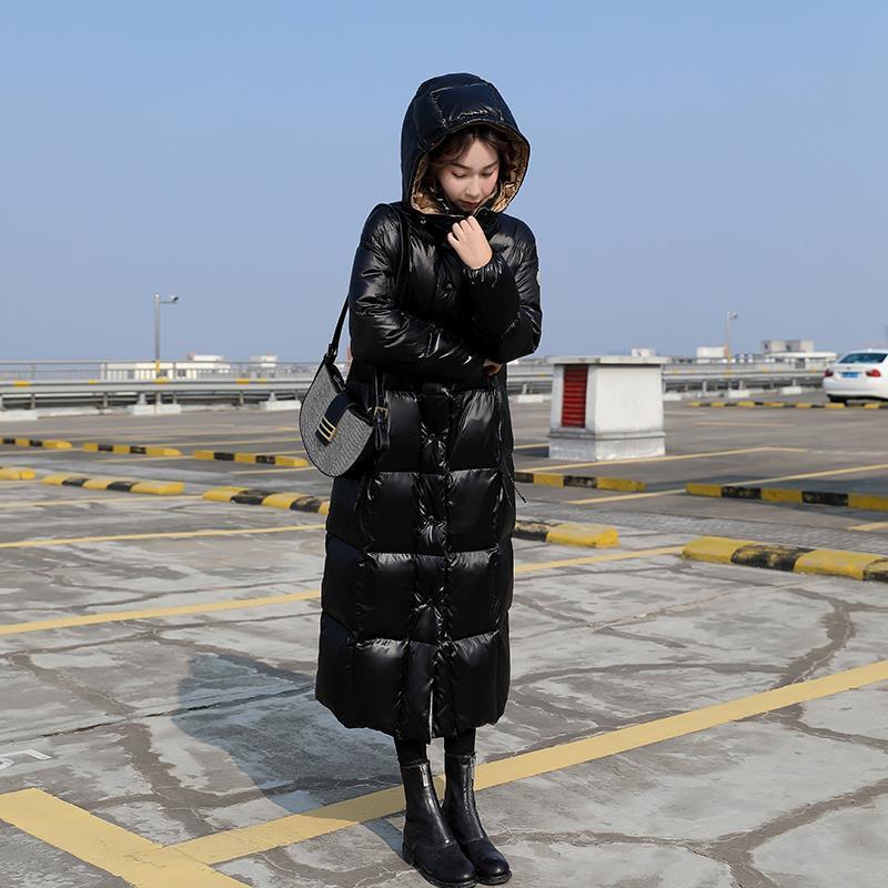 Women's Down Padded Jacket Thick Super Long Coat