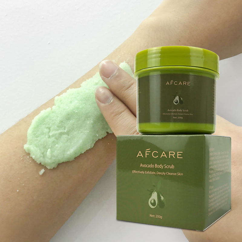 Avocado Facial Scrub Sea Salt Exfoliating