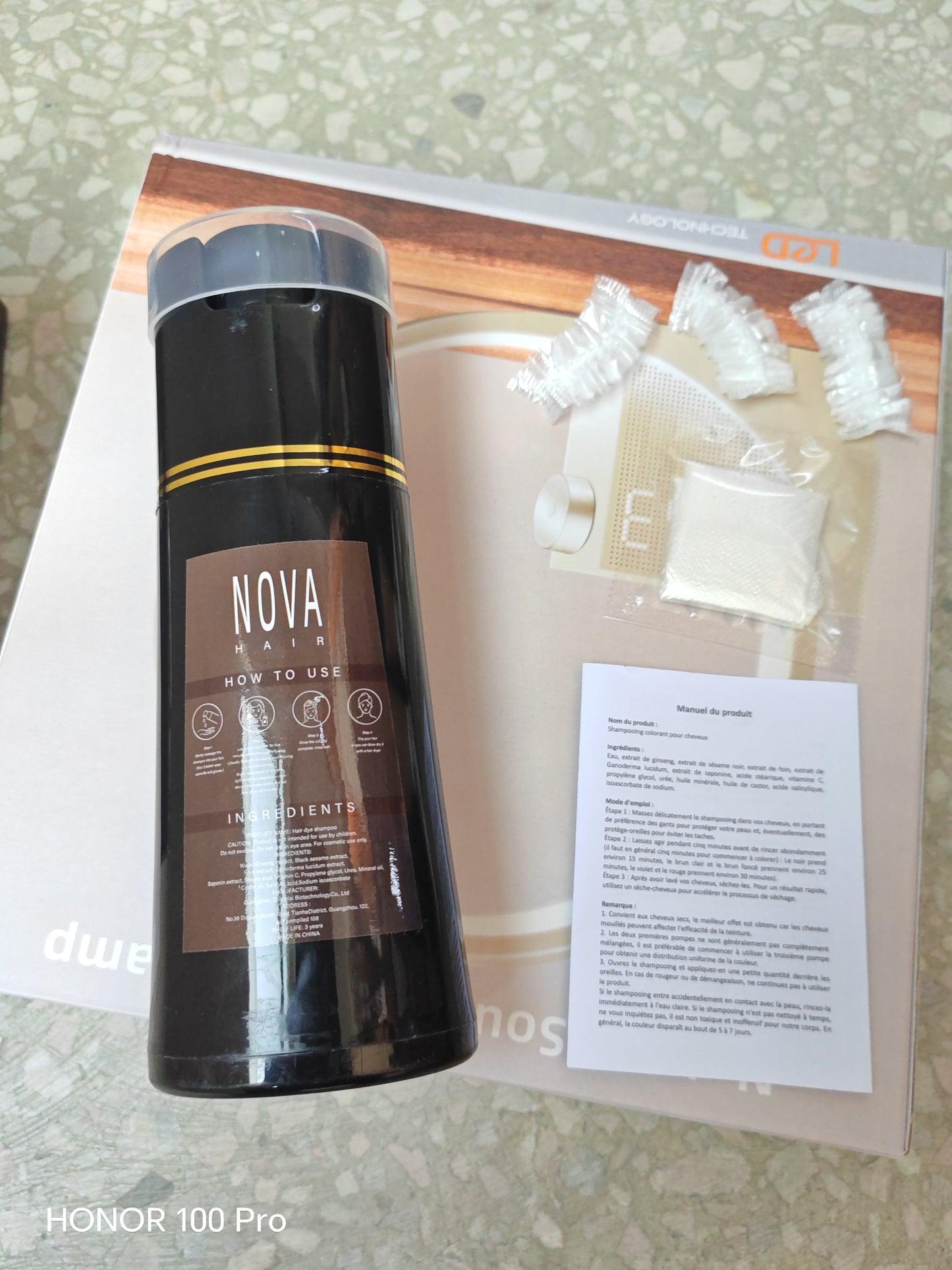 Fast Coloring Shampoo Instant Dye For Hair