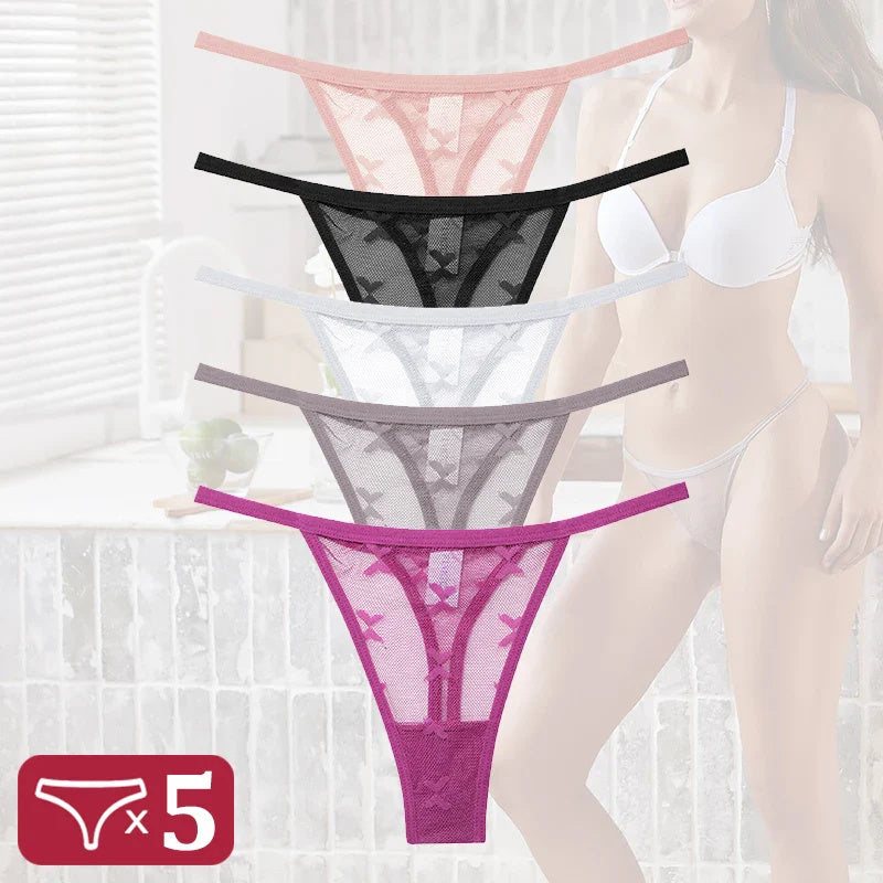 Mesh G-String Women's Panties Transparent Underwear